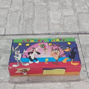 Vintage 1997 Looney Tunes Pencil Box Bugs Bunny Taz